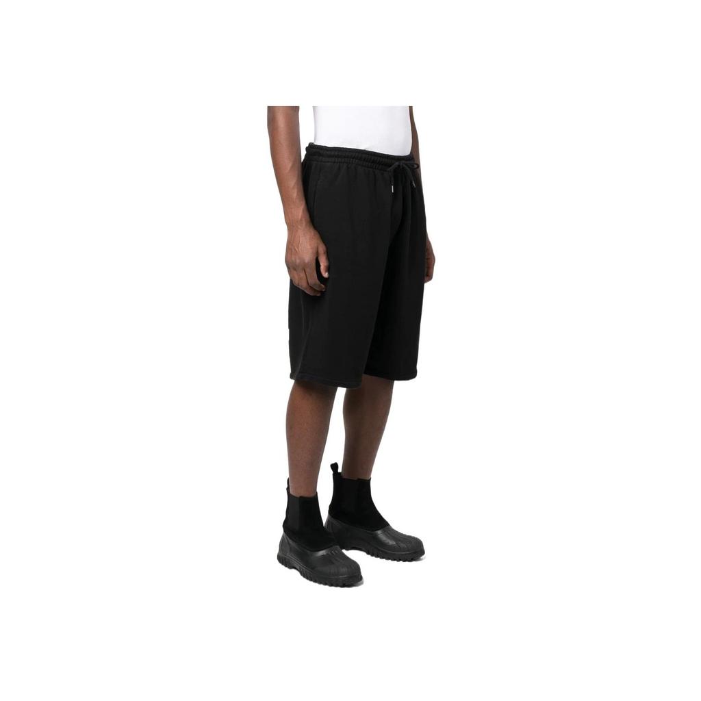 Off-White Paint Script Skate Sweatshort Black Men Bottoms OMCI013F22FLE0021001