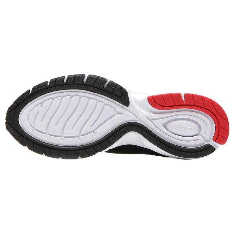 LiNing Zero March 7th Shock Absorbers Slip Resistant Abrasion Resistant Lightweight Low top Running Shoes Men's Black ARBS009-2