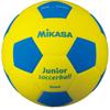 Mikasa Junior Soccer Ball, Size 4, Smile Soccer (for Elementary School Students), Approx. 180g, Yellow/Blue, Glued Ball, SF4J-YBL, Recommended
