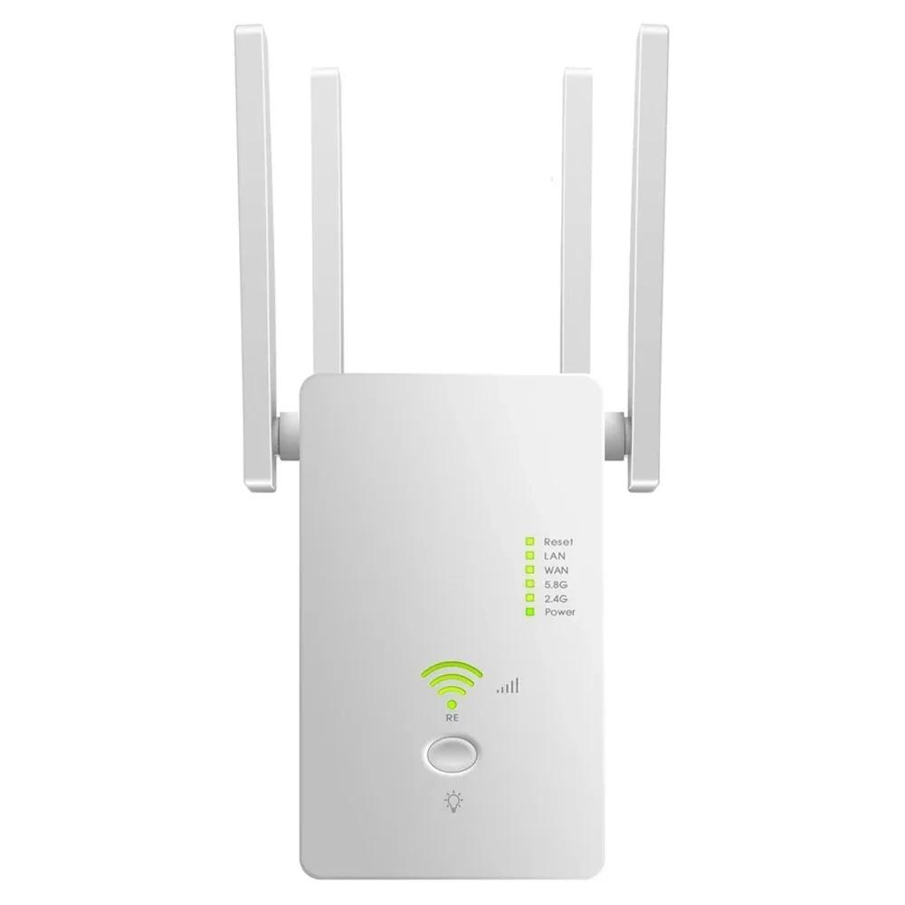1200Mbps Wireless 5Ghz Router WiFi Repeater 2.4G Long Range Extender 5G Wi-Fi Signal Booster Home Network Amplifier