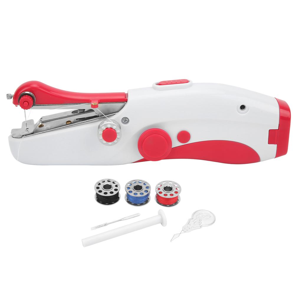 Handheld Sewing Machine Portable Mini Small Home Electric Double Needle DIY Handheld Sewing Machine