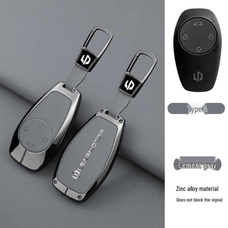 2023 Leapmotor T03 Key Case: Anti-Lost Shell with Car-Use Bag & Lock Buckle