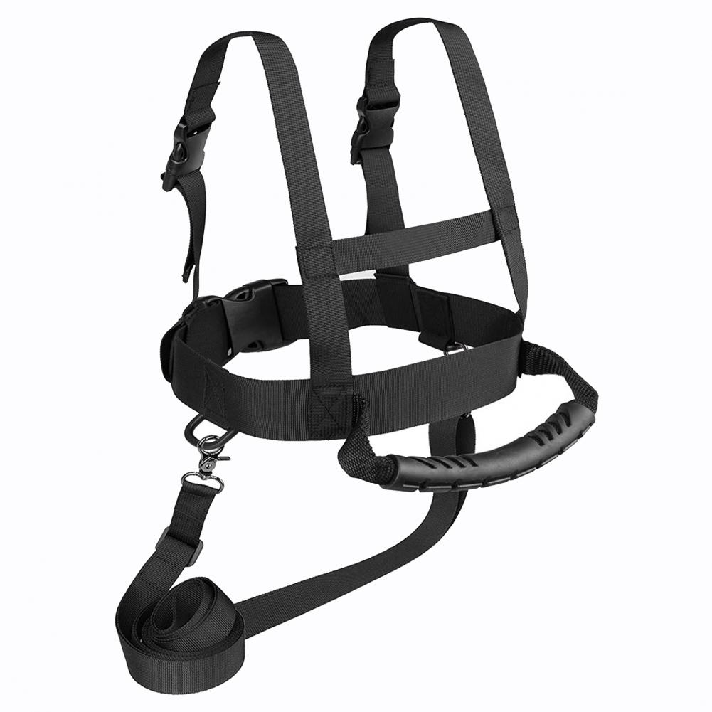 

Children Ski Training Harness with Lift Handle Beginner Speed Control Snowboarding Skiing Auxiliary Trainer Traction Safety Belt чорний