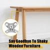 Heavy Duty 2/4/6pcs Zinc Alloy Butterfly Corner Brackets, Detachable Woodworking, Furniture, Drawer, Cabinet and Indoor Use