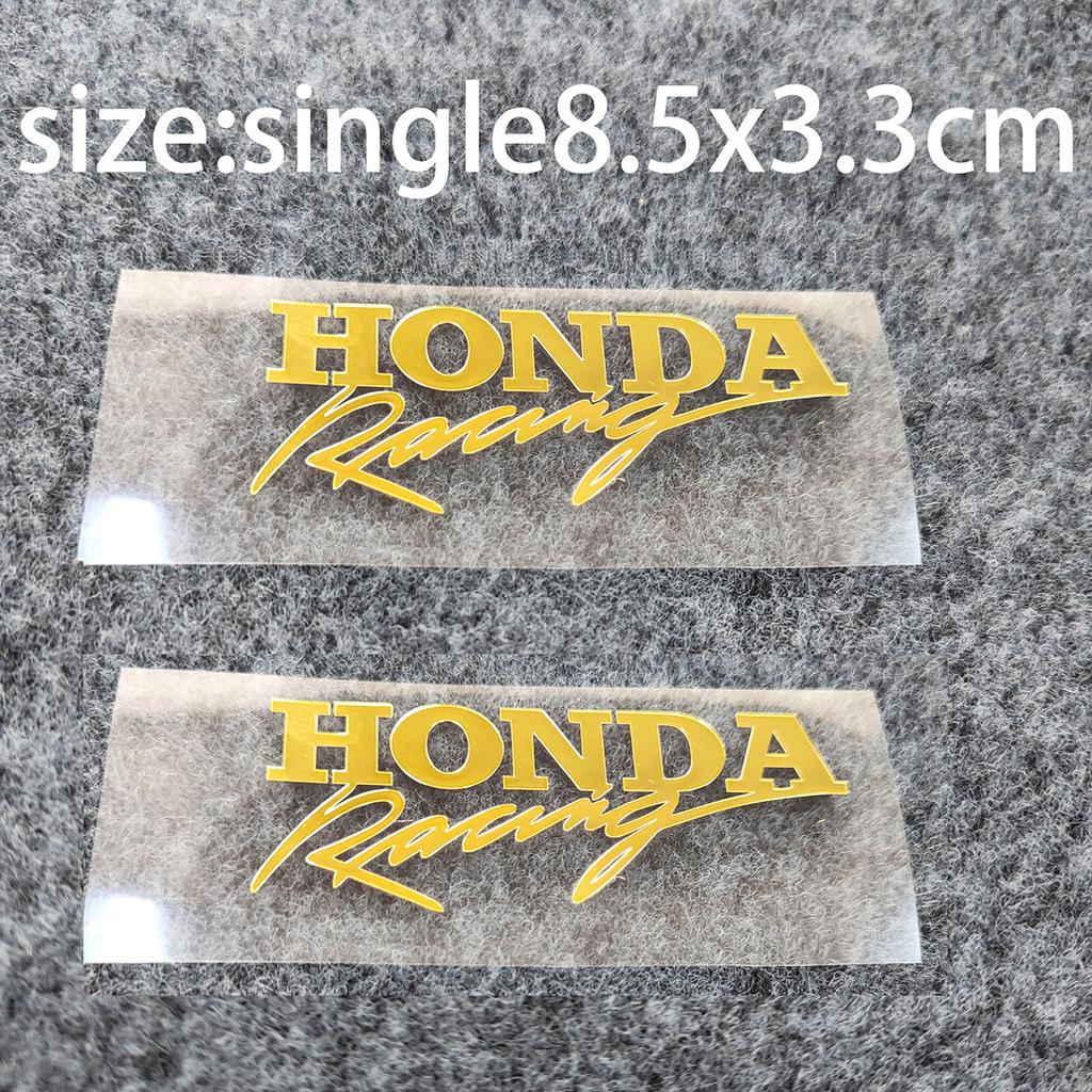 Metal Honda Sticker Logo Motorcycle Tank Helmet Bike Decal