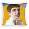 MMclovin Movie SSuperbad Pillow Case Antidustmite Pillowcase Invisible zipper silky short plush Sofa cushion cover