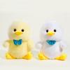 Cute Bow Duck Plush Toy With Short Pile Fabric For Kids And Giftgiving