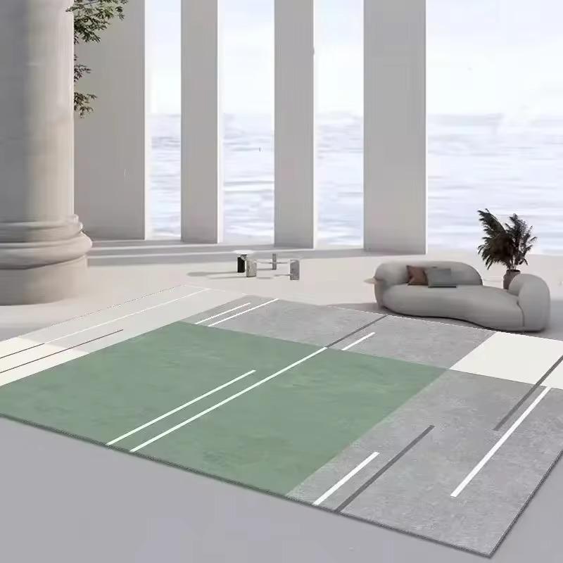 Simple Style Living Room Decor Carpet Lobby Antiskid Large Size Rugs Children Bedroom Soft Carpets IG Entrance Door Mat Washable