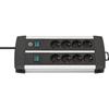 Brennenstuhl Power Strip 1391000908 Power Strip 3 M 8 Outlets(s) Black, White Interior
