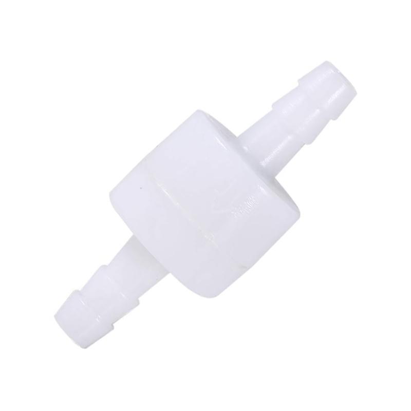 Plastic One Way Check Valve 4mm For Fuel Water Air Liquid Anti-Return