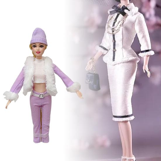 

1 комплект милый пояс тканевый кукольный костюм аксессуар одежда реквизит для детей фиолетовый