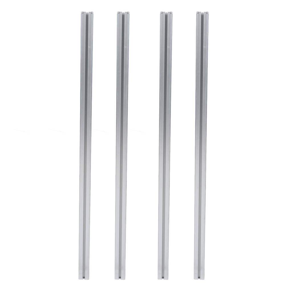 4Pcs Aluminum Extrusion 4040 T Slot Europn Standard Anodized Linr Rail 3D Print Part CNC 39.4in 1000mm