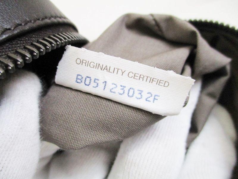 Geantă autentică BOTTEGA VENETA Intrecciato din piele maro închis #6560 Reconditionată