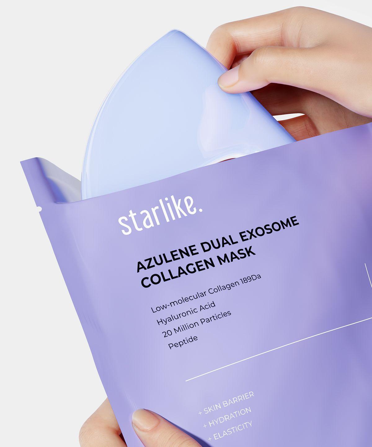 Azulene Dual Exosome Collagen Mask Pack (5 sheets)
