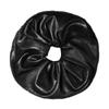 Kids Metallic Ruffle Elastic Hair Scrunchie Wide Hair Band Ponytail Holder Hair Tie for Girls Headwear