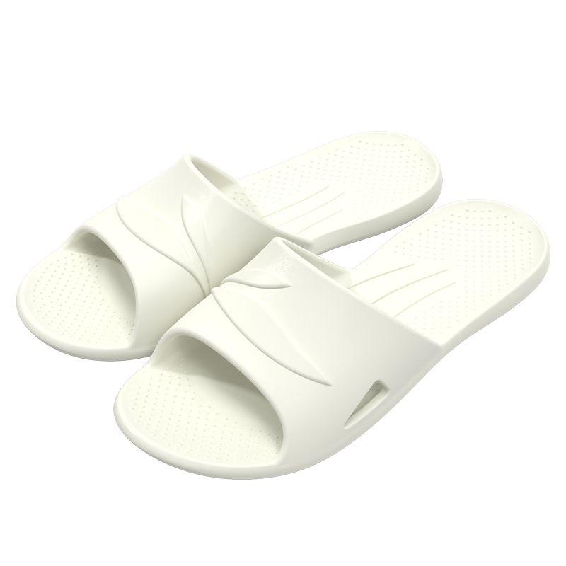 Men's Embossed Slides, Casual Non Slip Slippers, Open Toe Shoes For Indoor Outdoor Beach Shower, Spring And Summer