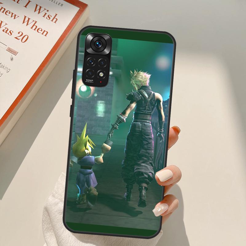 

Чехол Final Fantasy для Xiaomi Redmi Note 11 10 Pro 8 9 9S 10S 11S 9A 9C 10A 10C K40 K50 игровой чехол Redmi K50 Gaming