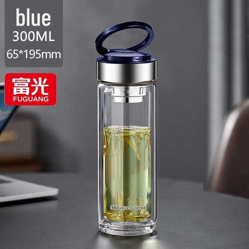 FUGUANG Jianpai Shangze Double-Layer Glass Cup