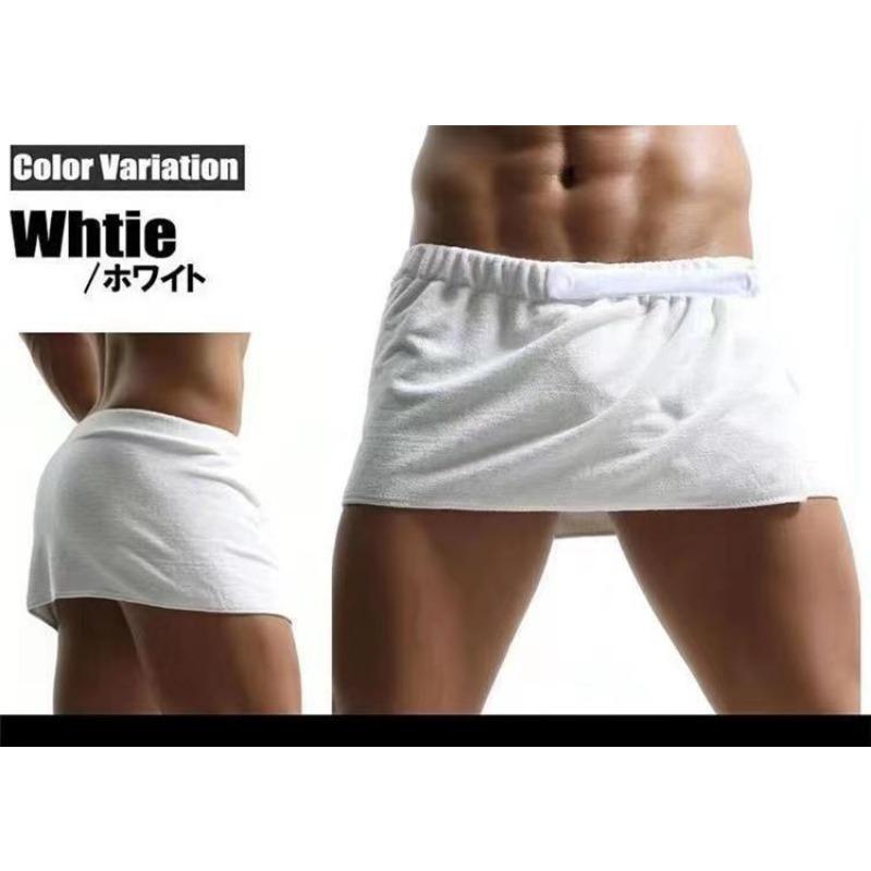 Herren Badetuch Saugfähiges Handtuch Sexy Strandrock Lichtundurchlässiger Herren Bade-Rock Tragbares Handtuch Badehose