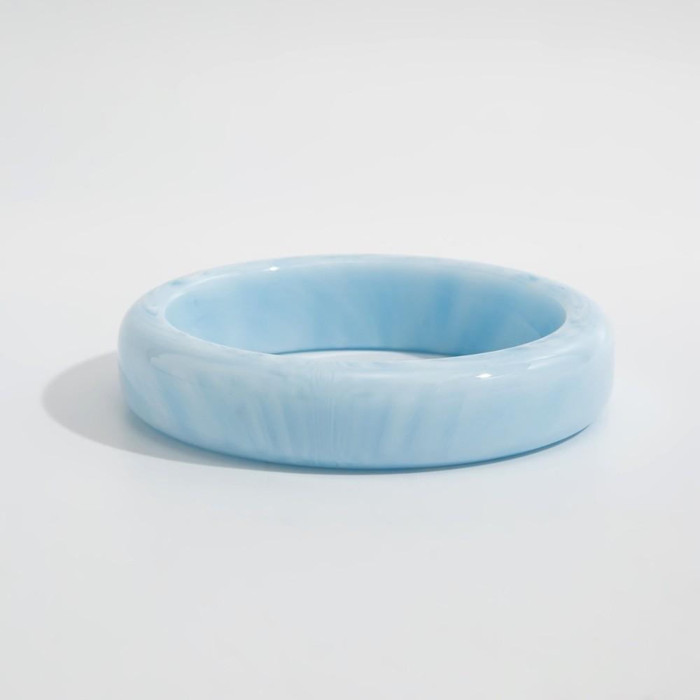 Round Shape Bangle Bracelet Resin Wrist Ornament New Wrist Band Gift Pick