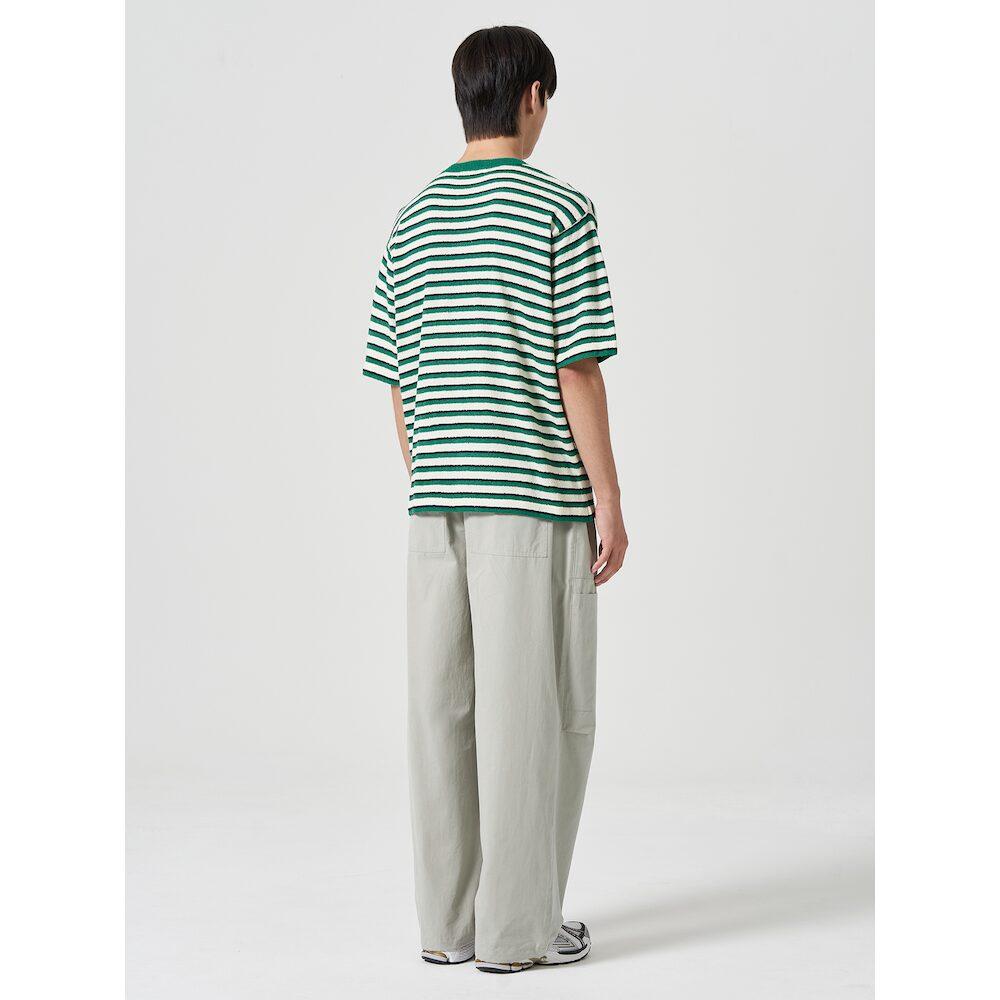 8SECONDS Cotton Open Pocket Elastic Waist Pants Ivory (454721Lqa0)