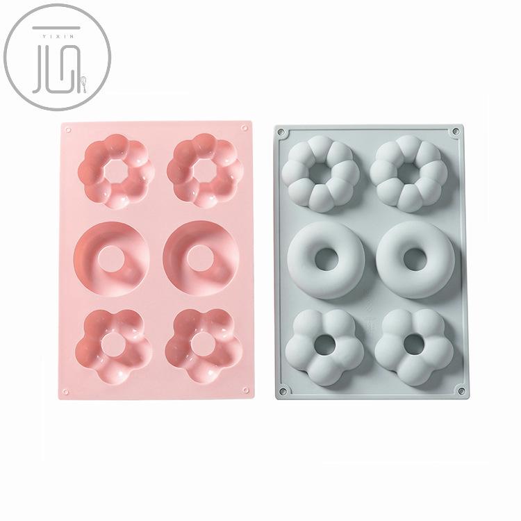 6 chiar și 3 grupuri de forme diferite pentru gogoși. Formă pentru tort din silicon. Formă pentru săpun rece