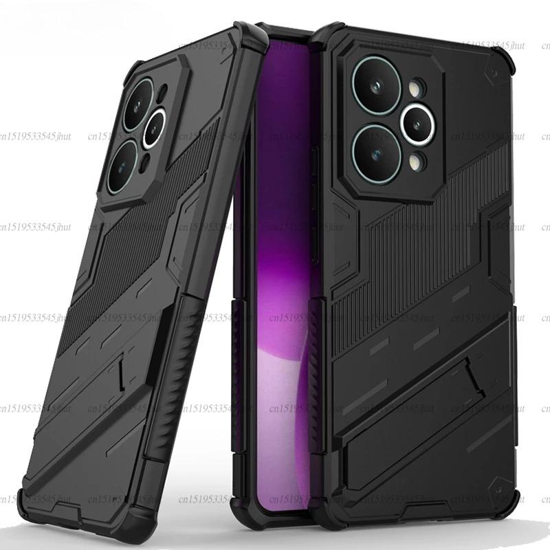 Phone Holder Case For Realme 15 Pro Case Shockproof Anti-knock Armor Full Back Cover For Realme 15 Pro Case For Realme 15 Pro 5G