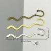 10Pcs Wave Bookmarks Diy Retro Decoration Holder Book Mark School Office Stationery Supply Reading Accessory
