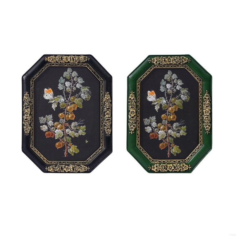 Retro Picture Frame,Mini Antique Ornate Photo Frame for Tabletop Wall Display,Old Fashioned Photo Gallery Art Decors Y5GB