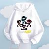 Cartoon Ninja Muster Kinder Herbst und Winter Langarm Pullover Herbst und Winter Neuer Stil Plüsch Freizeit Pullover
