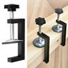 Pack of 5 C Clamp Clip Set,Adjustable Screw Clamp Carriers Clamp, 57mm 2.2inch Jaw Opening,Aluminium Table Clamp
