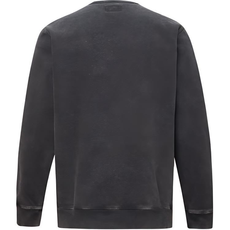 Converse Jack Purcell Sweatshirts Men's Ink Black Crew Neck Moderate Regular 10021572-A01