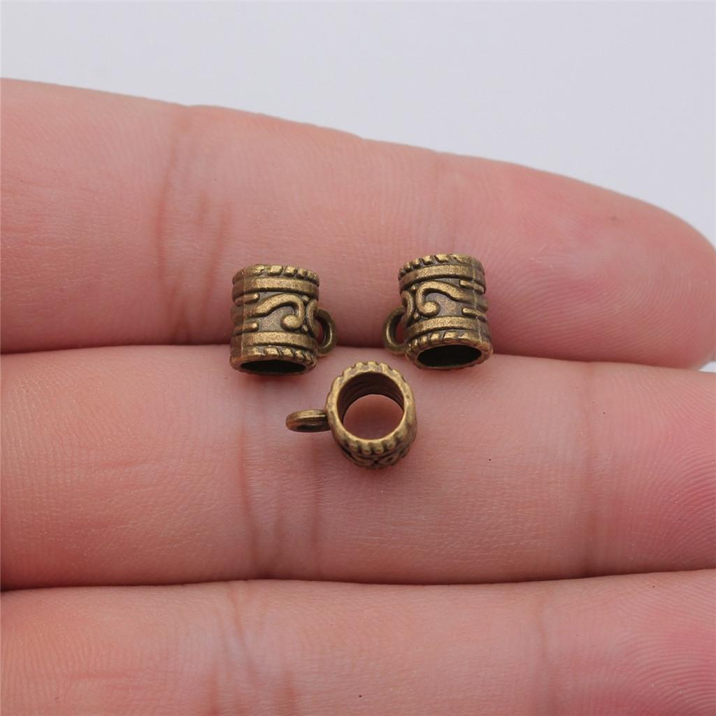Accessories Parts Pendant Head Bend Tube Kids' Jewelry Materials ZA042