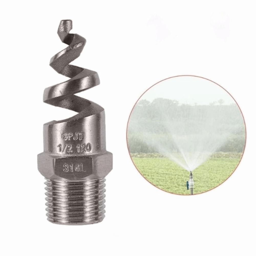 Male Thread Spiral Nozzle Stainless Steel Atomization Nozzle Jet Nozzle Lawn Sprinkler