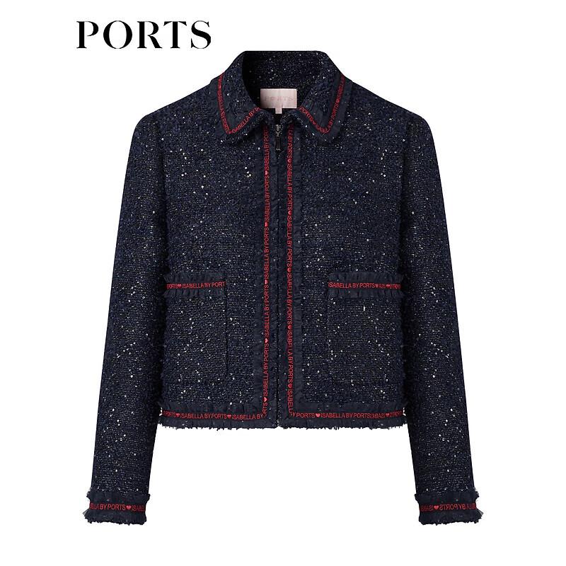 PORTS Women's Lace Trim Jacket