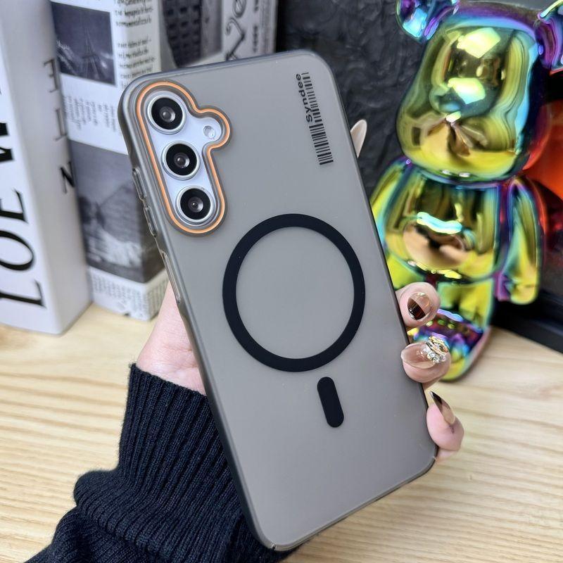 Clear Frosted Phone Case for Samsung Galaxy A57/37/27/17/07 A56/36/26/16/06 A55/35/25/15/05/S A54/34/24/14 Magnetic Wireless Charge Shockproof Cover