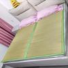 Chinese Style Thickened Foldable Straw Mat with Free Shipping - Customizable for Dorms, Traditional & Natural Design
