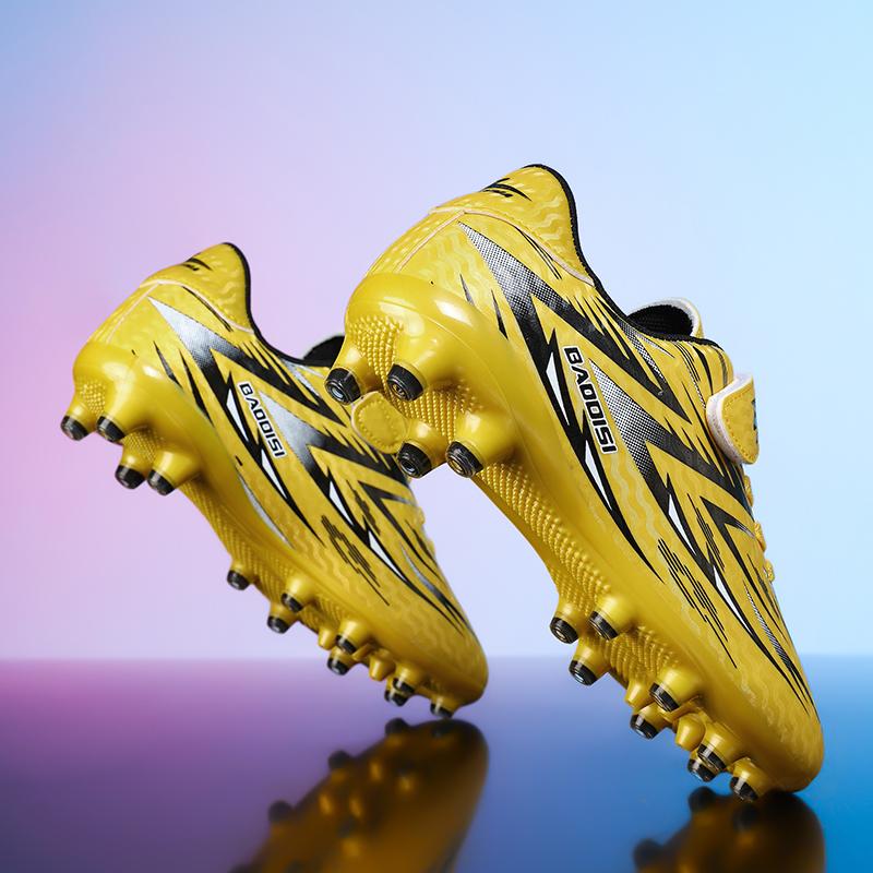 Çocuk futbol ayakkabıları toplum FG okul futbol kramponları Cleats çim ayakkabı erkek kız açık atletik eğitim spor ayakkabı