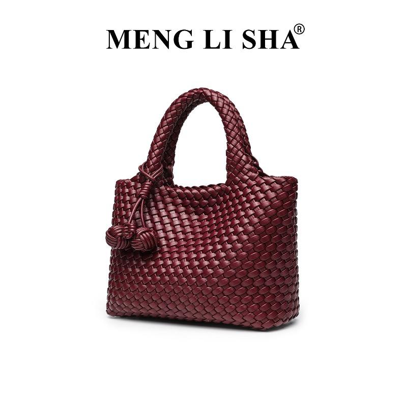 New Handwoven Largecapacity Mother and Child Bags, Women's Commuter Fashion Trend, Shoulder Crossbody Handbag