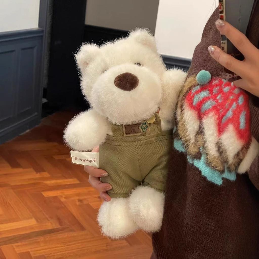 Strap West Highland Plush Toy Children'S Birthday Gift Cuddle Sleeping Souvenir Decorative Puppy Doll