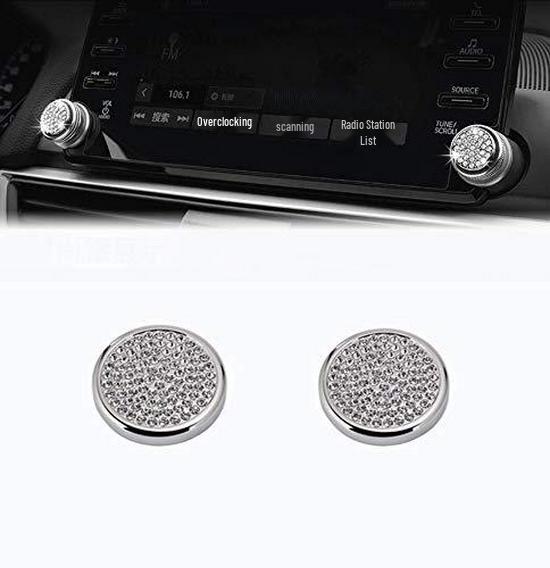 

Honda Accord 10th Gen Diamond-Inlaid A/C Knob & Volume Control Upgrade