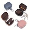 New Leather Compact Key Head Layer Cowhide Waist Hanging Universal Key Case Apple Bluetooth Headset Protective Case