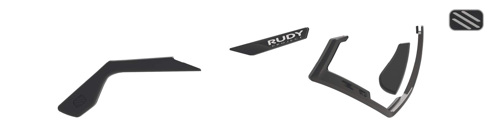 Rudy Project Sports Sunglasses for and Road Customizable DEFENDER Chromatic Defender AC210151A Cycling, Jogging, Triathlon, Bikes, Kit, Black/Black