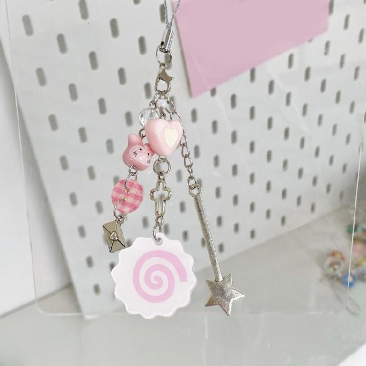 Praktyczny breloczek do telefonu rybka Modny brelok do kluczy Metaliczna tekstura Przenośny dodatek do kluczy Odpowiedni do dekoracji torby kluczy