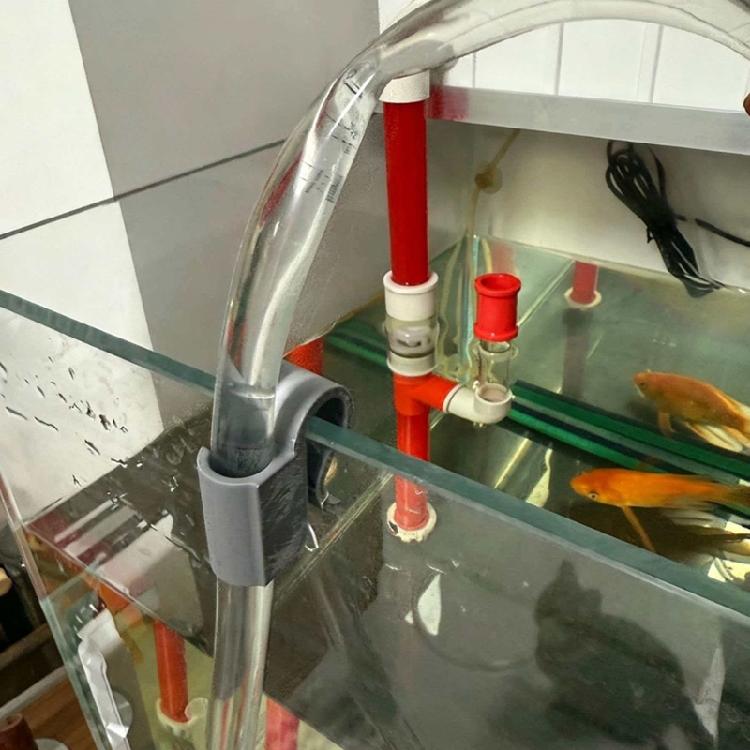 Fish Tank Hose Brackets For 12Mm/16Mm Water Pipe Fixing Clip Keep Water Changes Neat and Simple Clip On Installation