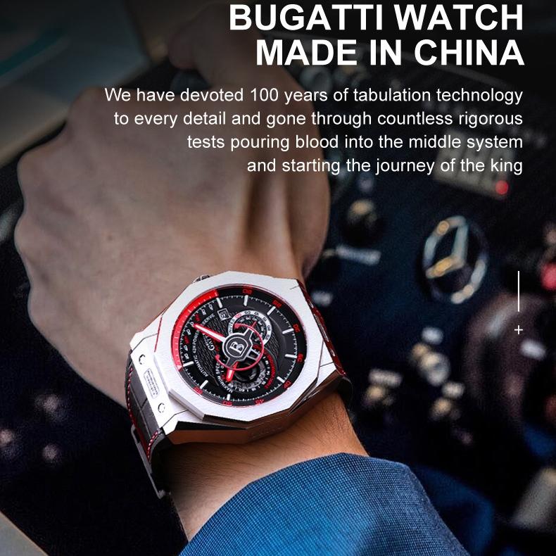 Bonest Gatti Watches Business, im Dunkeln leuchtende mechanische Uhr, wasserdichte Luxusuhr