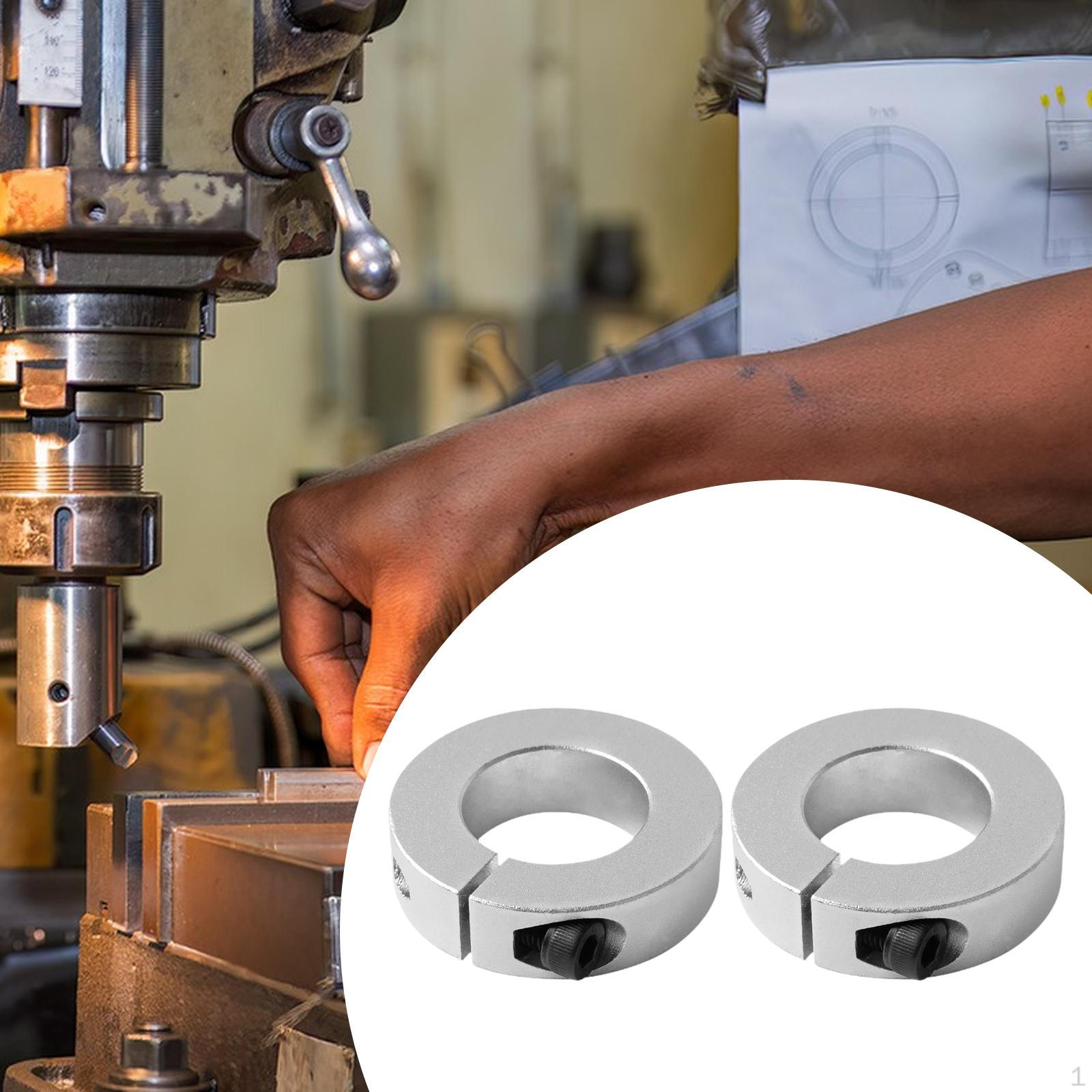 

2 шт. Оптические осевые воротники зажим на воротнике автомобильный вал разъемные фиксированные кольца Inner 22mm Outer45mm