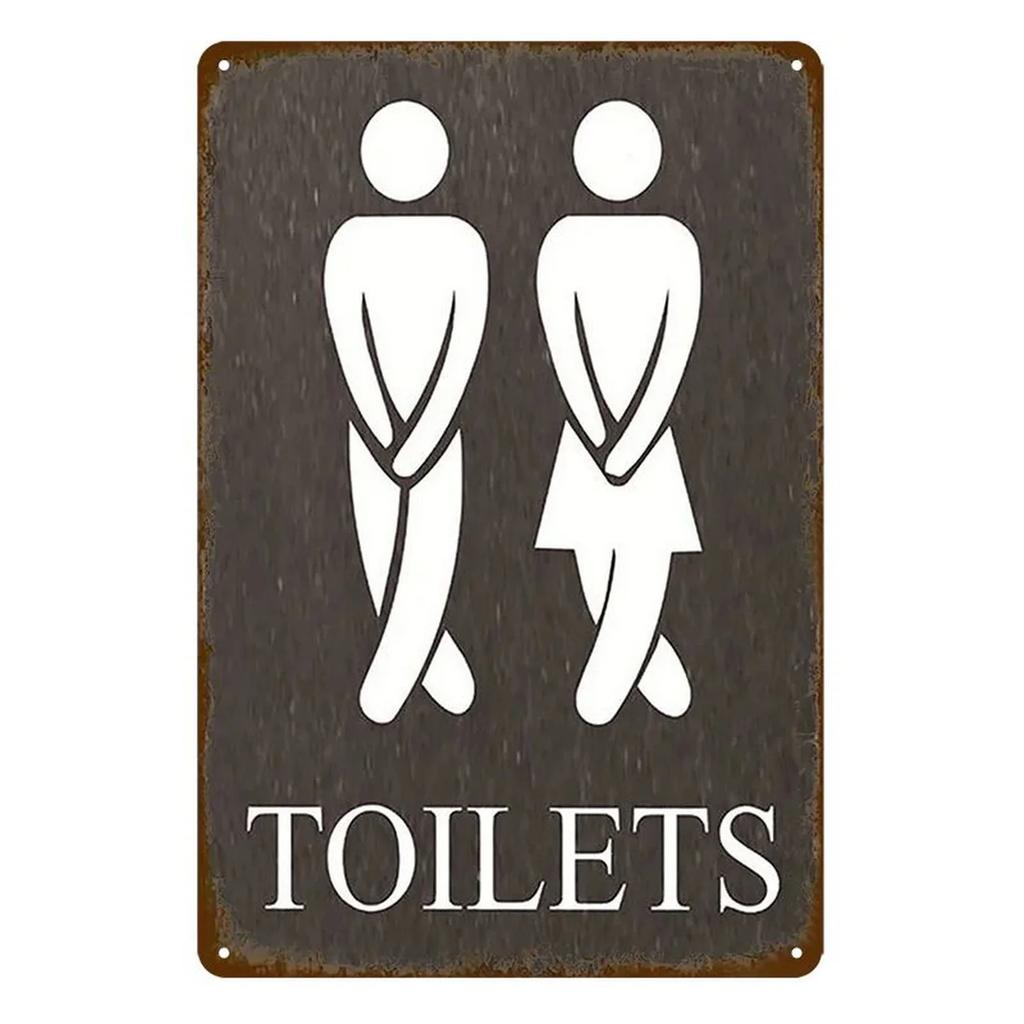 Washing Room Plaque Metal Tin Signs Wall Decoration Vintage Art Posters Iron Painting for Man Cave Home Cafe Bathroom Club Bar