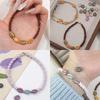[8x10mm] 20pcs Acrylic Picasso Coffee Bean Beads Loose Spacer Beads for Necklace Bracelet Earring DIY Jewelry Making Beads