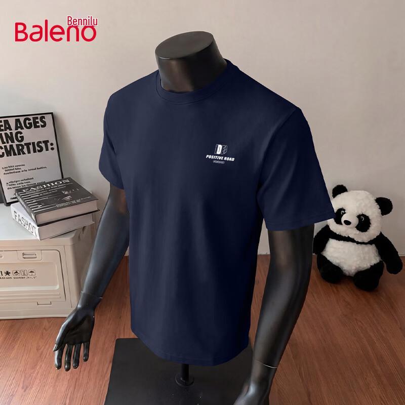 

Baleno Men s Heavyweight Cotton Casual T-Shirt 5XL